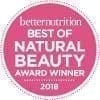 ‘Best of Natural Beauty’ Award